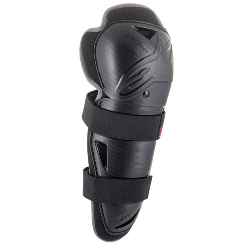 Genouillères Alpinestars BIONIC ACTION KNEE - BLACK RED 2025