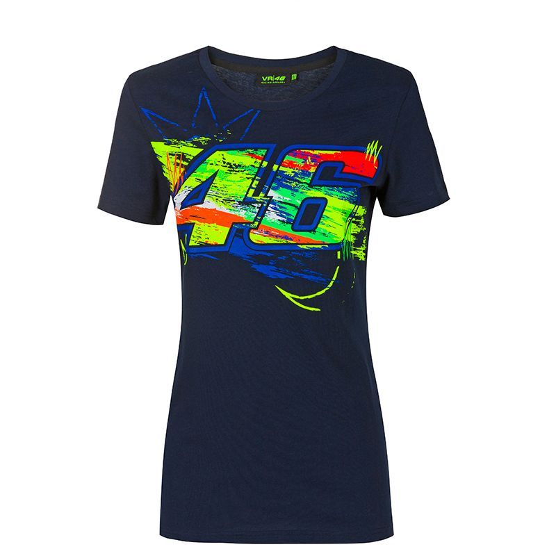 Image of T-Shirt manches courtes VR 46 VR46 - WINTER TEST WOMAN 2020