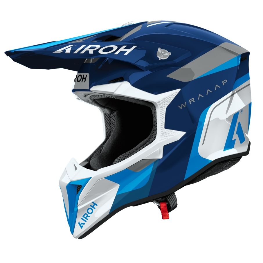 Casque cross Airoh WRAAAP - CONQUER 2026
