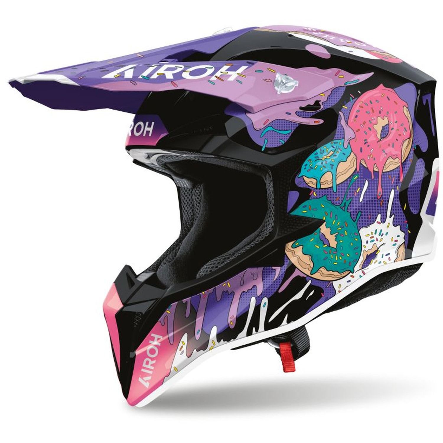 Casque cross Airoh WRAAAP DONUTS 2027