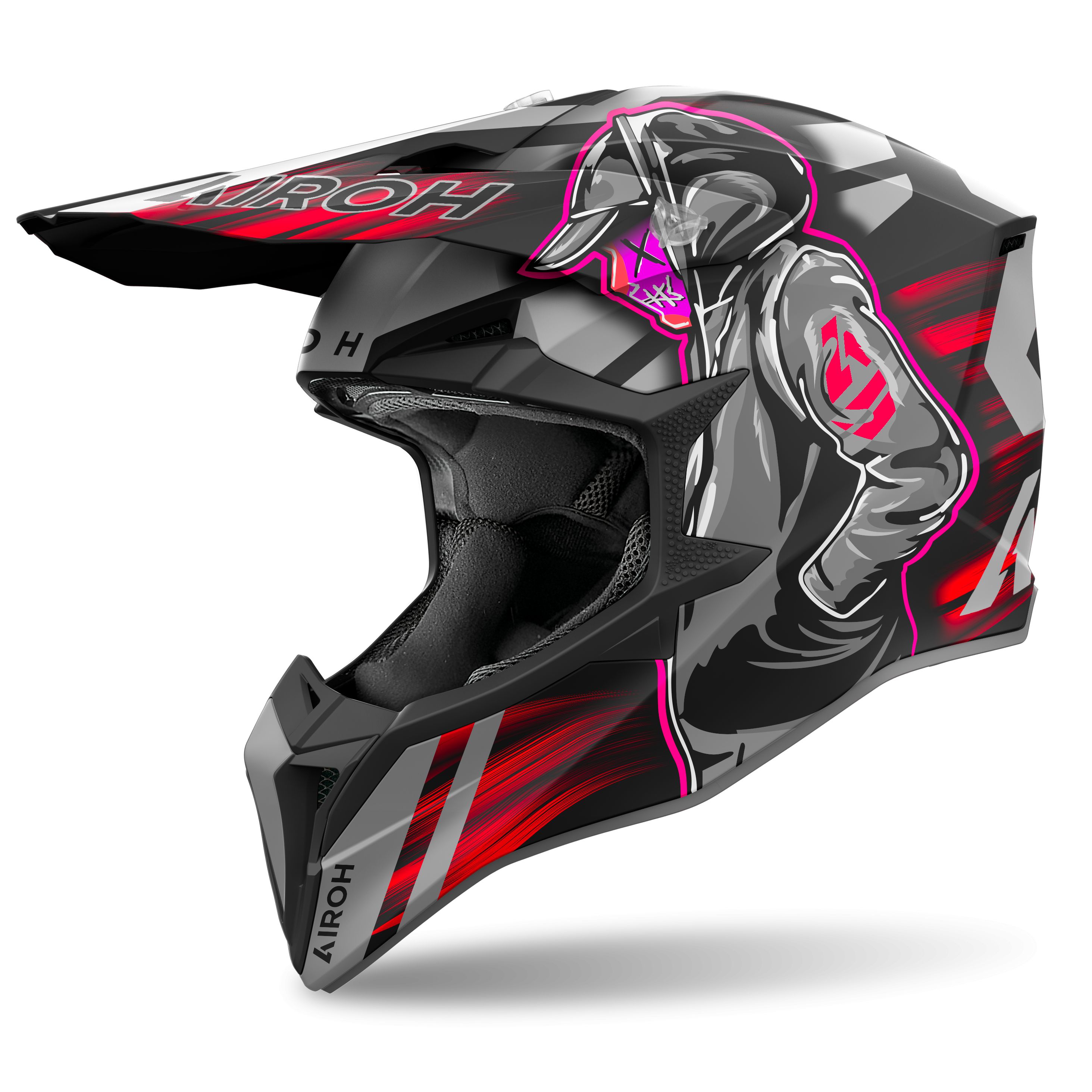 Image of Casque cross Airoh WRAAAP - CYBER 2024