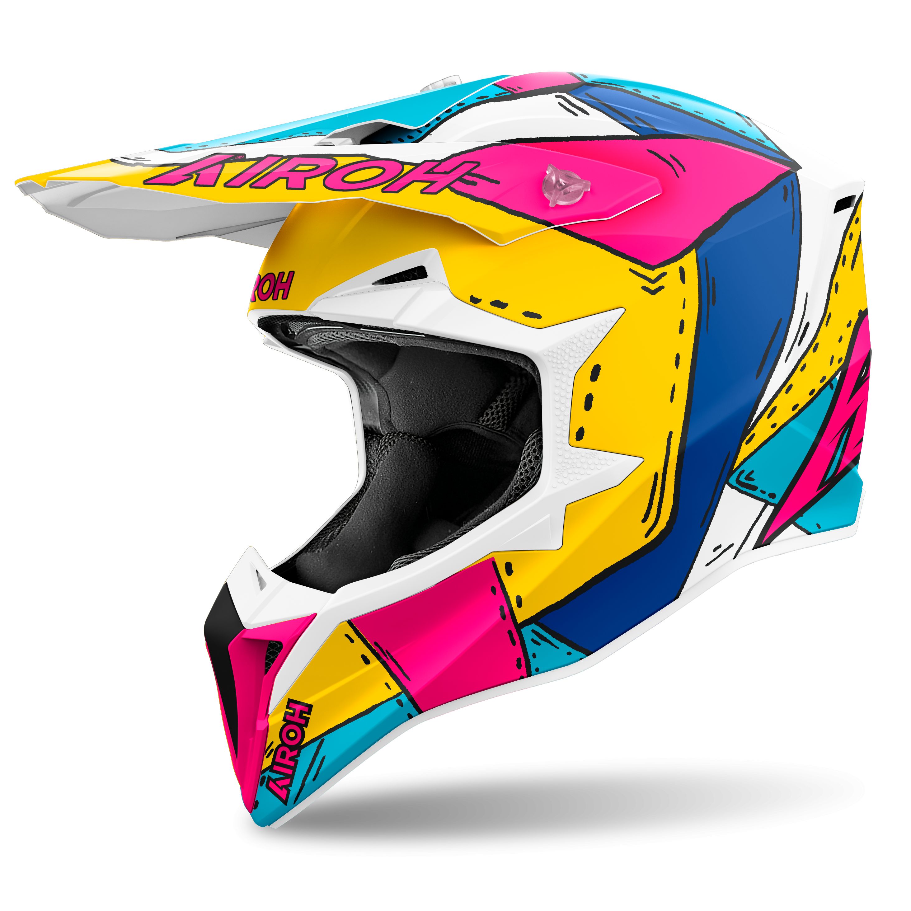 Casque cross Airoh WRAAAP - PAINT 2025