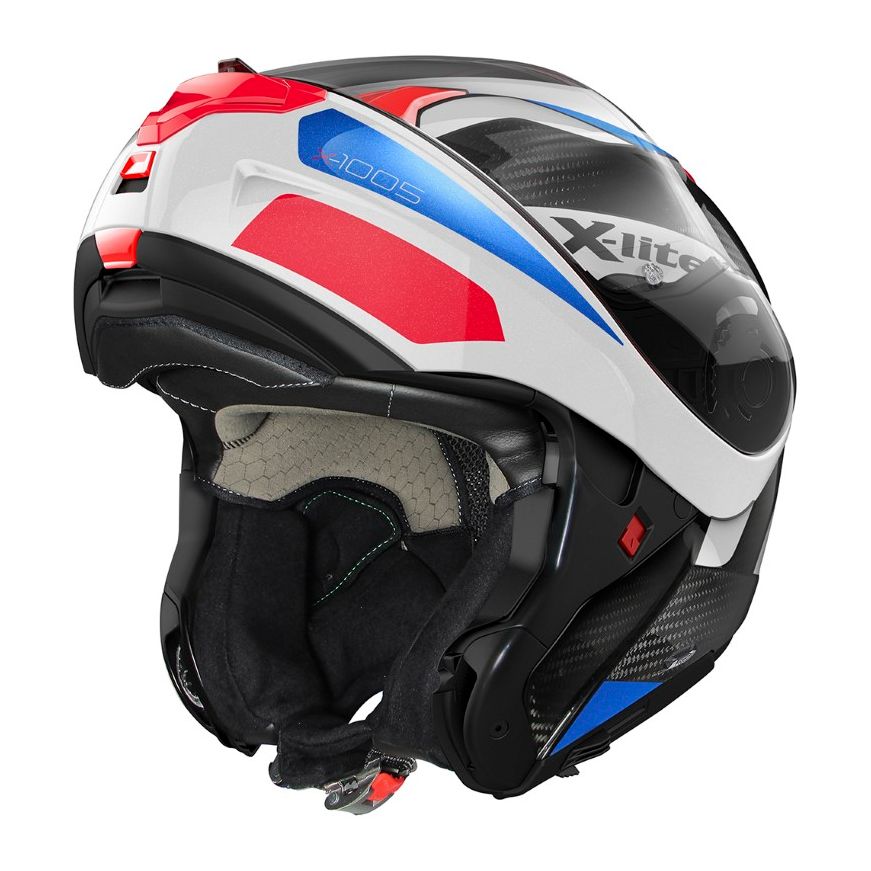 Image of Casque X-lite X-1005 ULTRA CARBON - FIERY N-COM COLOR