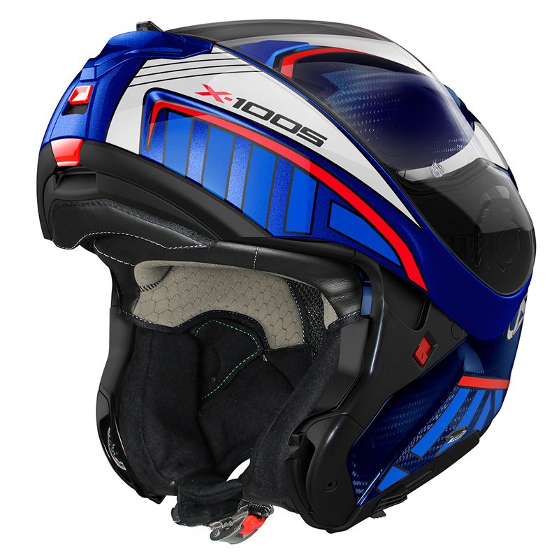 Image of Casque X-lite X-1005 ULTRA CARBON - CHEYENNE N-COM - CARBON TINTO
