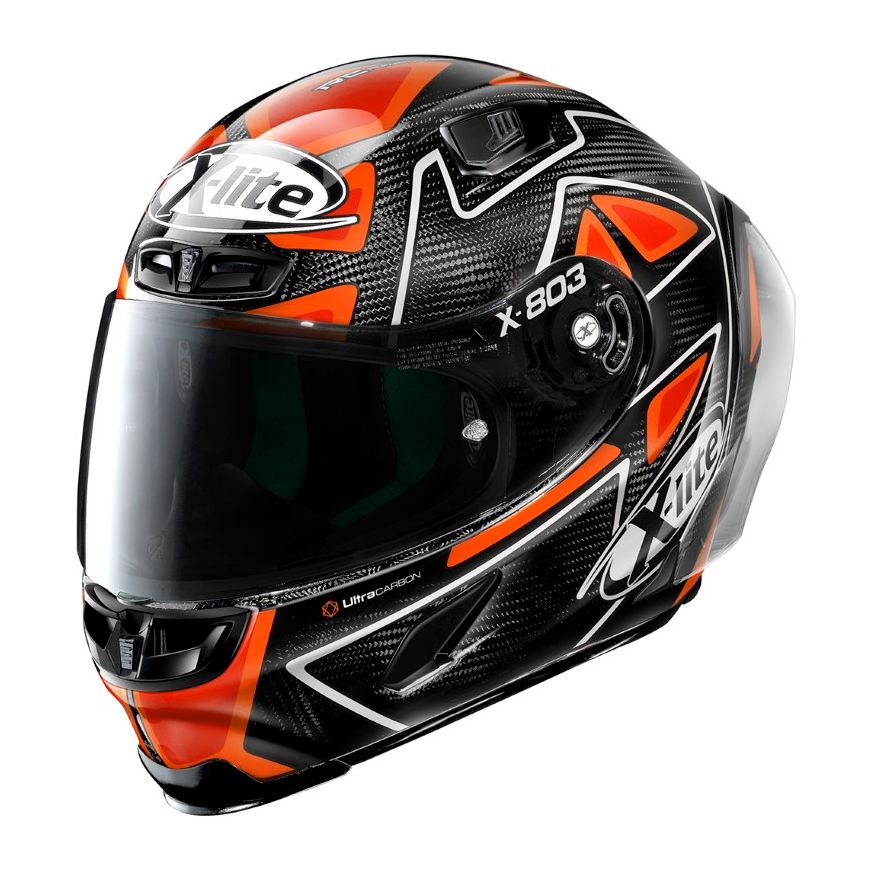 Image of Casque X-lite X-803 RS - ULTRA CARBON - REPLICA D.PETRUCCI