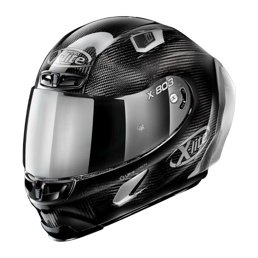 Image of Casque X-lite X-803 RS - ULTRA CARBON - SILVER EDITION