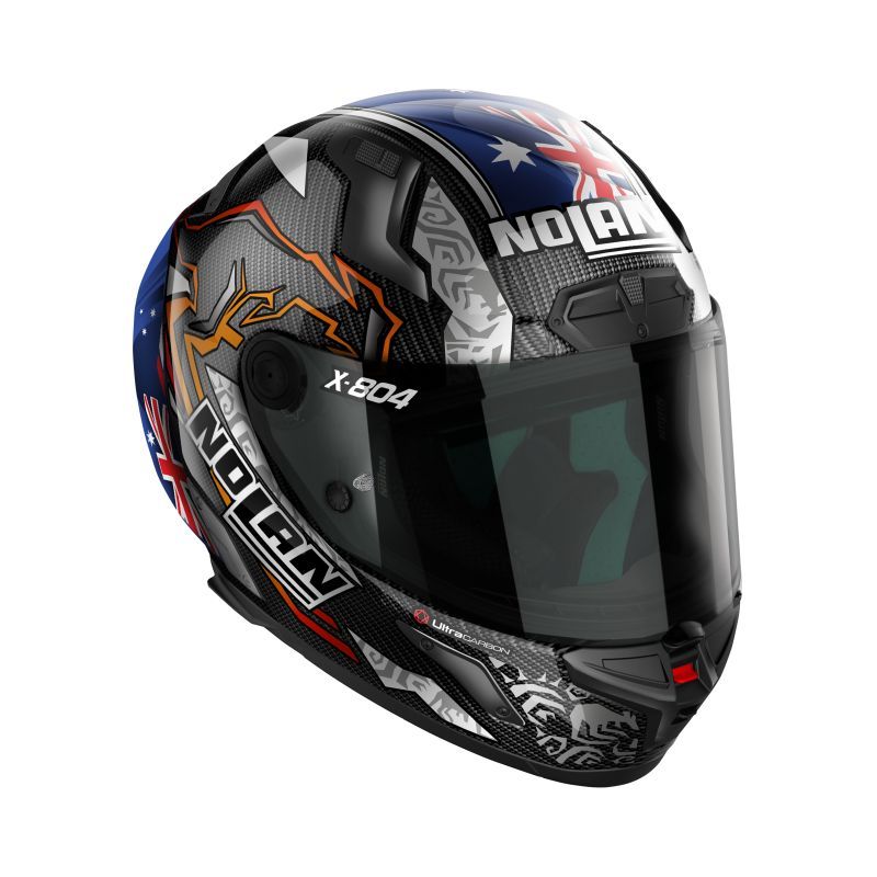 Casque Nolan X-804 RS - ULTRA CARBON - REPLICA C. STONER 10th ANNIVERSARY