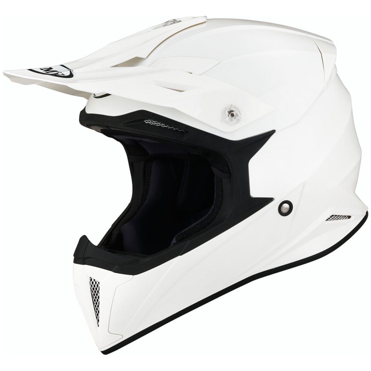 Image of Casque cross Suomy X-WING - PLAIN - WHITE 2022