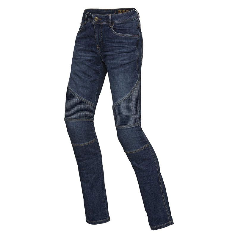 Image of IXS Classic AR Moto Ladies Jeans Pantalons de moto Bleu 30