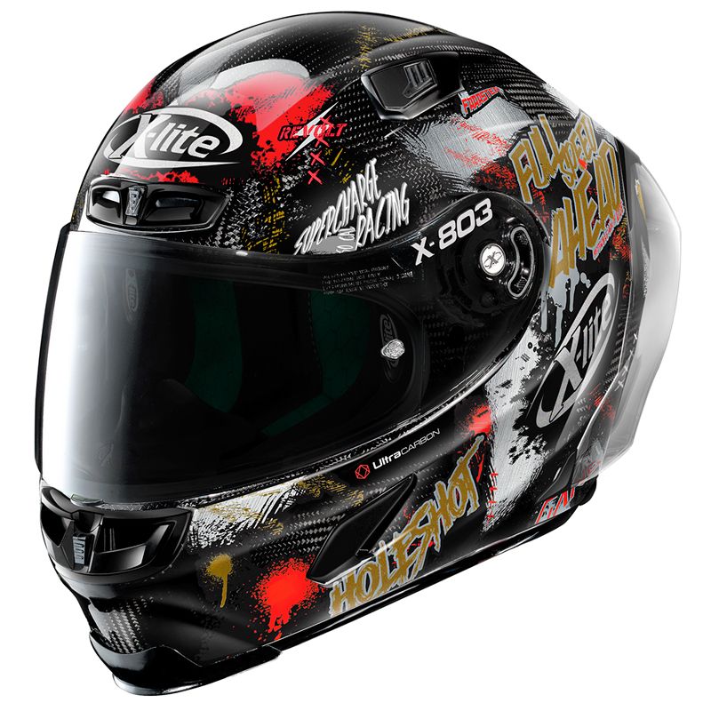 Image of Casque X-lite X-803 RS - ULTRA CARBON - HOLESHOT