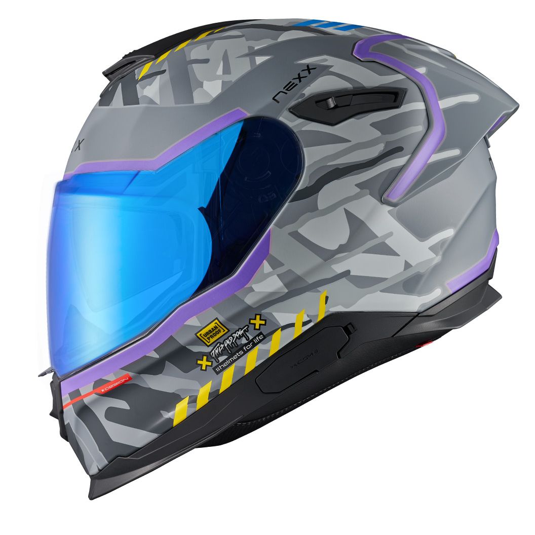 NEXX Casque intégral Nexx Y.100R - URBANGRAM — gris