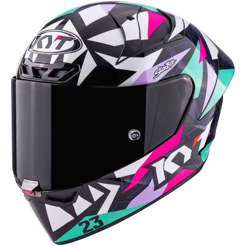 Casque intégral KYT KX-1 RACE GP BASTIANINI REPLICA 2025 FIM