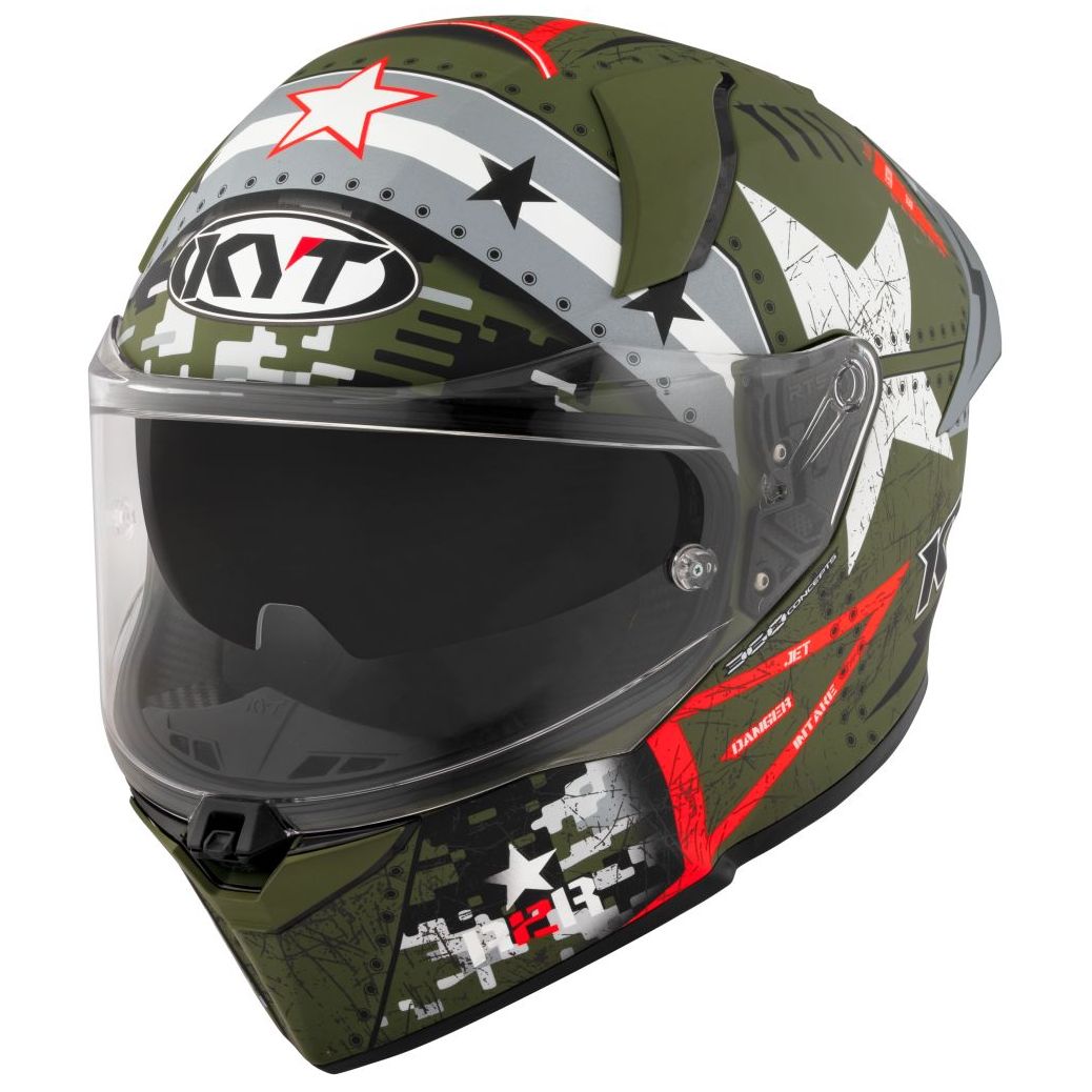 Casque intégral KYT R2R MAX ASSAULT