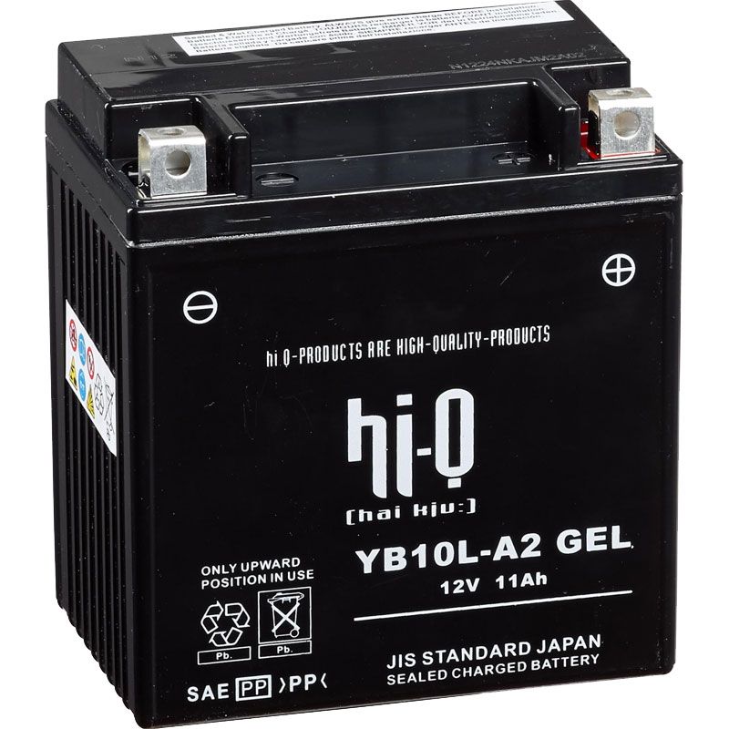 Image of Batterie HI-Q YB10L-A2 AGM ferme Type Acide Sans entretien