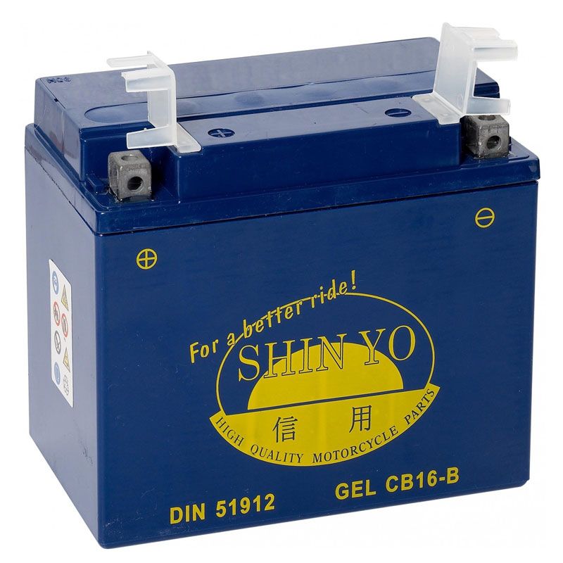 Image of Batterie HI-Q YB16-B AGM ferme Type Acide Sans entretien