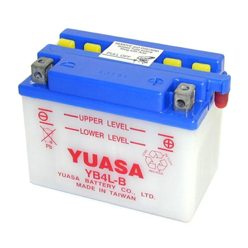 Batterie Yuasa Yb4l-b Ouvert Sans Acide Type Acide