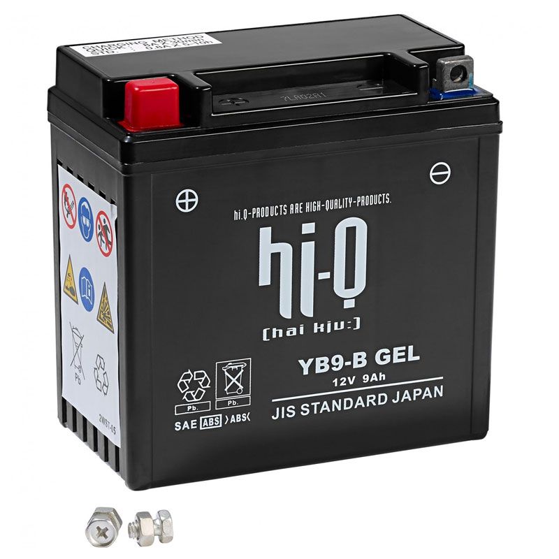 Image of Batterie HI-Q YB9-B AGM ferme Type Acide Sans entretien