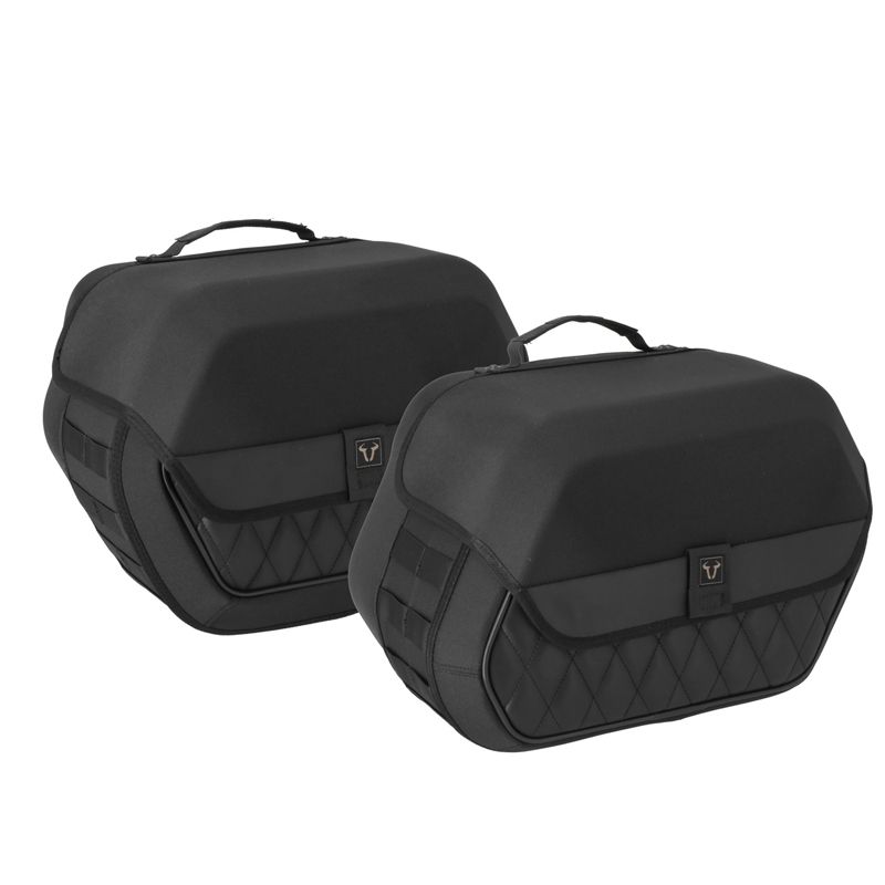 Sacoches cavalières SW-MOTECH LH1/LH1 Legend Gear set (2 X 19.5 litres) avec supports