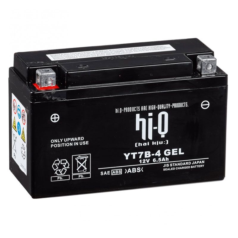 Batterie HI-Q YT7B-4 AGM ferme Type Acide Sans entretien