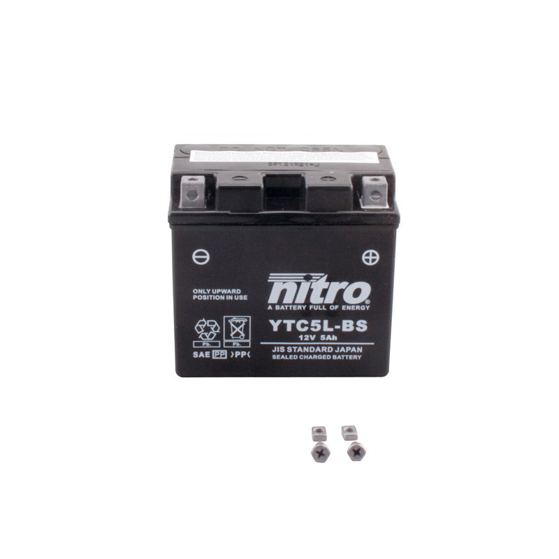 Image of Batterie Nitro NT5L SLA AGM ferme Type Acide Sans entretien