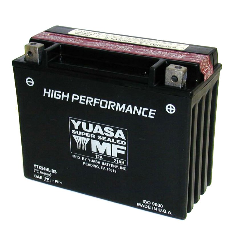Batterie Yuasa Ytx24hl-bs Agm Ouvert Avec Pack Acide H Type Acide
