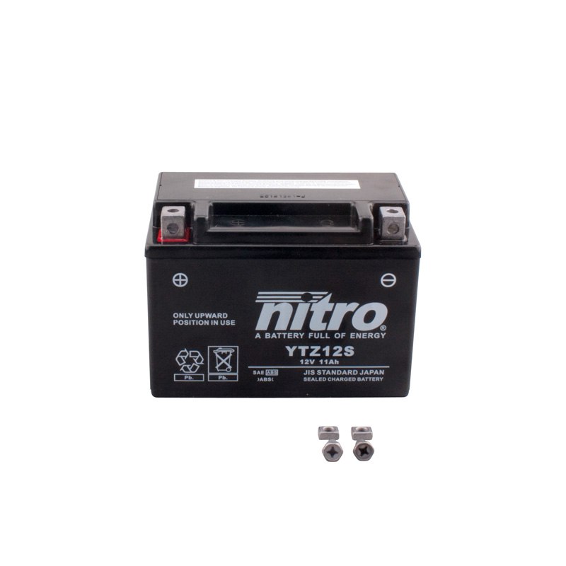 Image of Batterie Nitro NTZ12S SLA/YTZ12S -SLA FERME TYPE ACIDE SANS ENTRETIEN/PRÊTE À L'EMPLOI